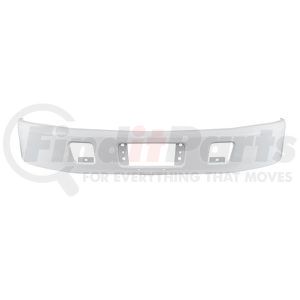 21473 by UNITED PACIFIC - Bumper - White, for 2005+ Hino 238 / 258 / 268 / 338