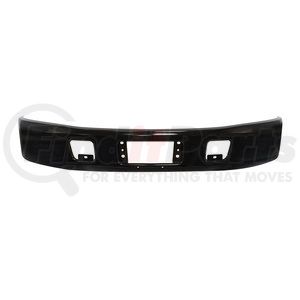 21472 by UNITED PACIFIC - Bumper - Black, for 2005-2021 Hino 238 / 258 / 268 / 338 