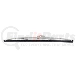 110424 by UNITED PACIFIC - Windshield Wiper Blade - 15", Bayonet Type, Polished, Stainless Steel