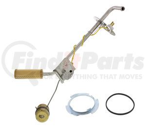 110665 by UNITED PACIFIC - Fuel Tank Sending Unit - Auxiliary, Stainless Steel, with Rubber Seal/Lock Ring/Strainer, for 1966-1977 Ford Bronco