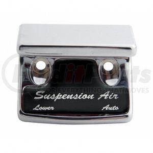 21028 by UNITED PACIFIC - Dash Switch Cover - Switch Guard, "Suspension Air", Black Sticker