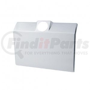 21054 by UNITED PACIFIC - Glove Box Door Cover - Stainless, for Freightliner