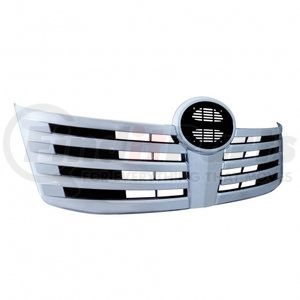 21201 by UNITED PACIFIC - Grille - Chrome, Plastic, with Black Accent, for Hino 238