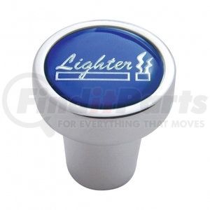 23161 by UNITED PACIFIC - Cigarette Lighter - Cigarette Lighter Knob, Blue Glossy Sticker