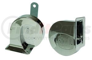 007728883 by HELLA - Horn Kit BX Chrome Trumpet 12V Universal