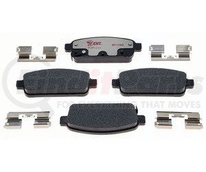 EHT1468H by RAYBESTOS - Brake Parts Inc Raybestos Element3 Hybrid Technology Disc Brake Pad Set