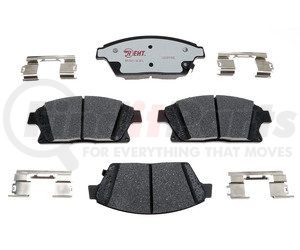EHT1467H by RAYBESTOS - Brake Parts Inc Raybestos Element3 Hybrid Technology Disc Brake Pad Set