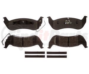 SP1040APPH by RAYBESTOS - Brake Parts Inc Raybestos Specialty - Police Metallic Disc Brake Pad Set