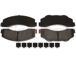 SP1414PSH by RAYBESTOS - Brake Parts Inc Raybestos Specialty - Police Ceramic Disc Brake Pad Set