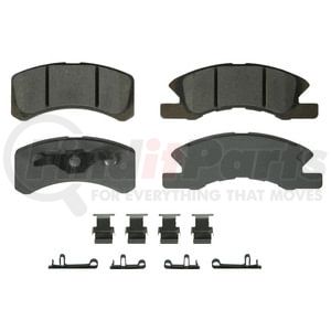 QC1731 by WAGNER - Wagner Brake ThermoQuiet QC1731 Ceramic Disc Brake Pad Set