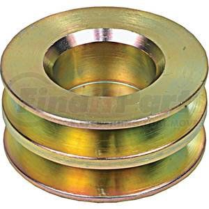 202-14006 by J&N - 2-Groove Solid Alternator Pulley, 13 mm Width, 17 mm ID x 75.10 mm OD