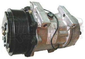 CO-2023CA by SUNAIR - A/C Compressor - R134A, PAG 46, PV8, 7H15, 12V, Serpentine, Direct Mount