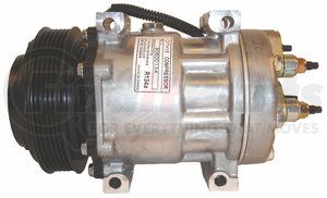 CO-2434CA by SUNAIR - A/C Compressor - R134A, PAG 46, PV6, 7H15, 12V, Direct Mount, 4.93 in. Pulley (125)