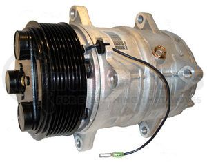 CO-6271CA by SUNAIR - A/C Compressor - R134A, PAG 46, PV8, CP16, 12V, Ear Mount, 4.69 in. Pulley (34.1)