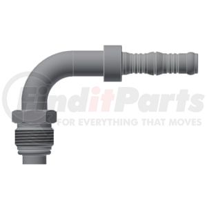 Sunair BC-54214-10-12 A/C Refrigerant Hose Fitting 90° Male O-ring BurgaClip Ftg (#10Ftg-#12Hs)