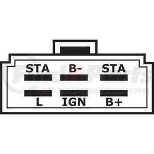 230-58005 by J&N - Regulator, Electronic & Rectifier 12V