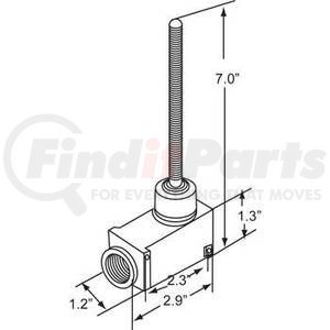 SW15 by ECCO - Back Up Alarm Switch - Electro-Mechanical Actuation Switch, Metal Housing