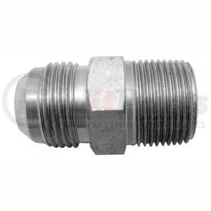 10/12/2404 by MID-STATE HYDRAULICS - Straight Adapter, Male, 37° SAE Flare To Male NPTF, Close, 7/8-14 x 3/4 Thread
