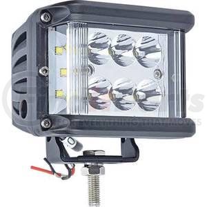 550-10060 by J&N - Work Light 12/24V, LED, 5100 Lumens, White, Spot/Flood, Black Housing