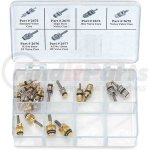 2682 by FJC, INC. - VALVE CORE ASSORTMENT