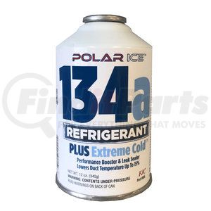 685 by FJC, INC. - Polar Ice™ 134a Refrigerant - PLUS Extreme Cold™ Performance Booster & Leak Sealer,12 Oz.