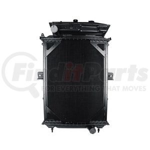 42-10325 by REACH COOLING - Kenworth Radiator Fits 94-05 T600-T800  40"x28.62"x2.12"Inlet:2.50" Top Left Outlet: 3" Bottom Right-4 Row core-UP 1-2"tube on 7-16"centers