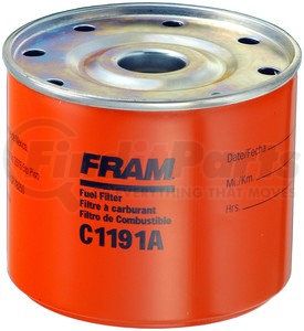 C1191A by FRAM - Cartridge Fuel Filter