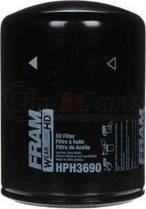 HPH3690FP by FRAM - Wear Guard HD Spin-on Oil Filter, Fleet Pack