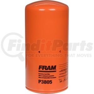 FRAM P3805 Fuel Filter Secondary Spin-on Fuel Filter