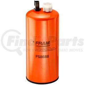 FRAM PS8688 Fuel Water Separator Filter Spin-on Fuel Water Separator Filter