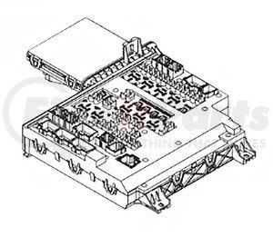 A06-75981-003 by FREIGHTLINER - Multi-Function Module - 95 mm Height