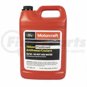 VC13DLG by MOTORCRAFT - Engine Coolant / Antifreeze - Yellow, Prediluted, 50/50 Blend, 1 U.S. Gallon