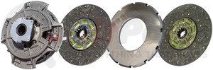 NMU390-020-1 by ILLINOIS AUTO TRUCK - CLUTCH, 14" X 2" AS, 3200 / 1000 FT LB