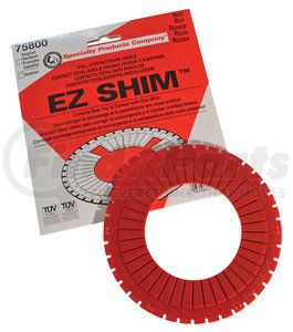 75800 by SPECIALTY PRODUCTS CO - DUAL ANGLE SHIM (RED)
