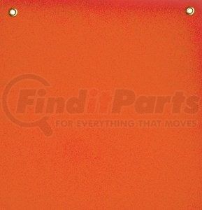 Ancra 49893-20 Safety Flag Safety Flag - 18 in. x 18 in., Orange Cotton Fabric Flag