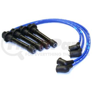 8034 by NGK SPARK PLUGS - Ignition Wire Set - Blue Silicone, Mag Core, Specific Fit, 7.0 OD (RC-HE76)