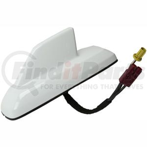 84346802 by ACDELCO - Antenna - Summit White, High Frequency Antenna, Roof Mount, Zinc Base