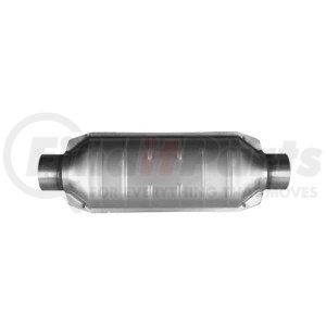 606007 by AP EXHAUST PRODUCTS - Federal / EPA Catalytic Converter - Universal Pre-OBDII Super Duty - 3.00" ID Neck / 3.00" ID Neck; Oval; 7.7L / 7000; O2 Port: None