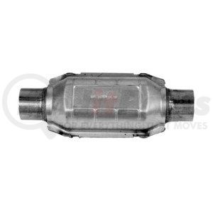 608415 by ANSA - Federal / EPA Catalytic Converter - Universal OBDII Enhanced - 2.25" ID Neck / 2.25" ID Neck; Round; 5.9L / 6250; O2 Port: None