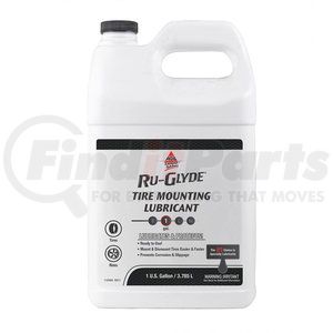 RG-18 by AGS COMPANY - Ru-Glyde Tire Mounting and Rubber Lubricant, Bottle, 1 gal