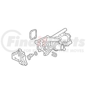 55516370 by ACDELCO - Engine Coolant Control Valve - For 2020-2024 Cadillac CT4, CT5 & 2019 Cadillac CT6