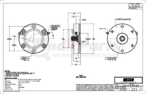02-550-114 by MICO - MN-1342 Closed Output Motor Brake - Hydraulic Oil Type