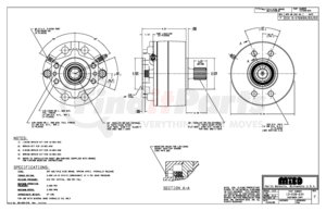 MICO 13-538-234 Disc Brake Kit 3M-141456-M Multiple Disc Brake