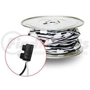 B609 by TRUX - Male 2-Prong Pigtail Wire Harness with 8" Connector Spacing, 131 Plugs