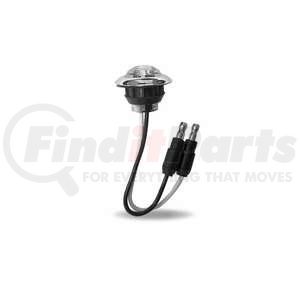 TLED-B2CR by TRUX - Marker Light, Mini Button, Clear Red, LED, 2 Wire