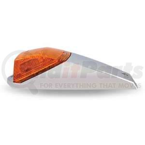 TLED-CAB2 by TRUX - Marker Light - Cab, Amber Lens, LED, Chrome ABS Plastic, 42 Diodes