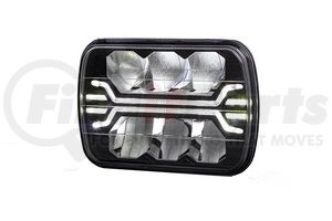 TLED-H87 by TRUX - Head Light, Combination, LED, with Position Light, 5" x 7", High/Low Beam