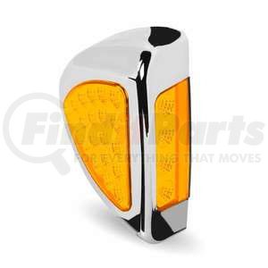 TLED-PSH by TRUX - Side Headlight Triangle - Amber, LED, 24 Diodes, for Peterbilt