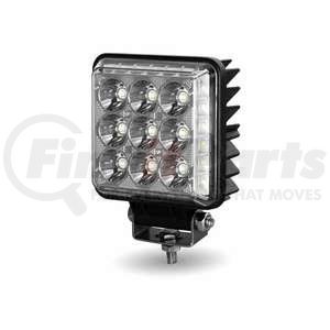 TLED-U120 by TRUX - Work Light, Next Generation, Universal, White, Square, with 360 ° Side Diodes (33 Diodes), 4000 L...