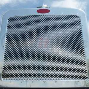 TP-1139 by TRUX - Grille - Front, Long Hood, Stainless Steel, 18 Gauge, fits Peterbilt 389/388